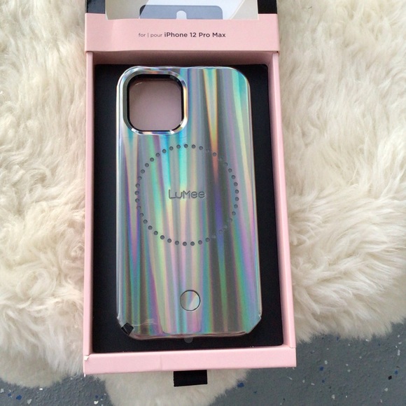 Lumee Halo by Paris Hilton Lighted Cell Phone Case for iPhone 12 Pro Max- NWT - Picture 2 of 7